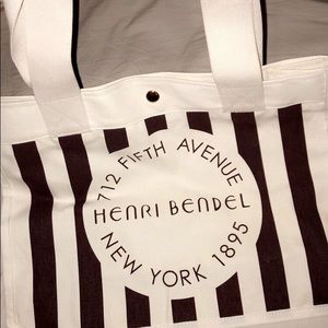 Henri Bendel Canvas Medium Tote